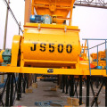 twin-shaft js500 concrete mixer